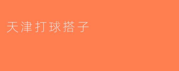 天津打球搭子