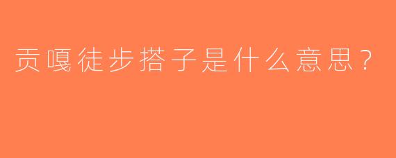 贡嘎徒步搭子是什么意思？
