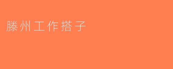 滕州工作搭子