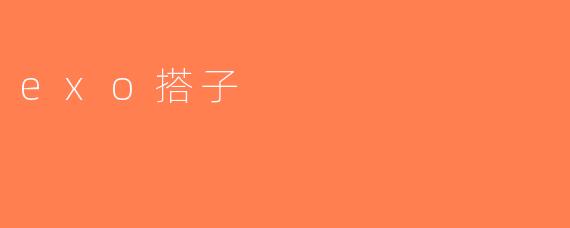 exo搭子