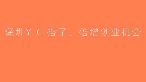 深圳YC搭子，倍增创业机会