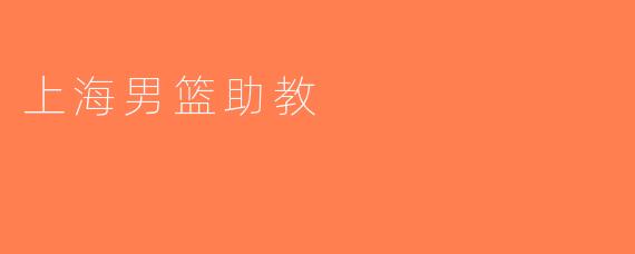 上海男篮助教