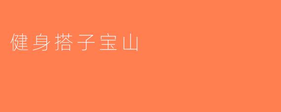 健身搭子宝山