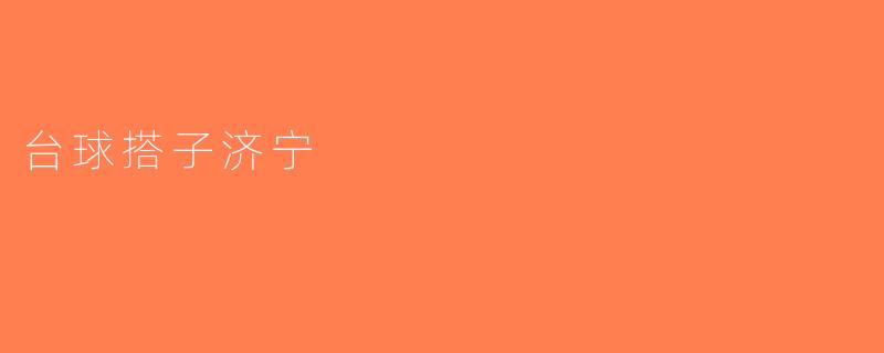 台球搭子济宁