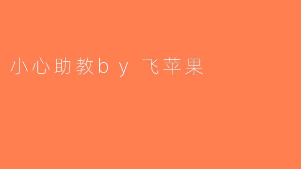 小心助教by飞苹果