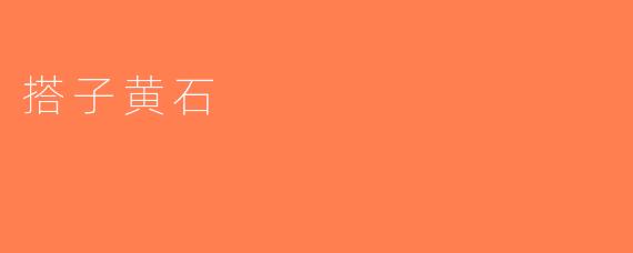 搭子黄石