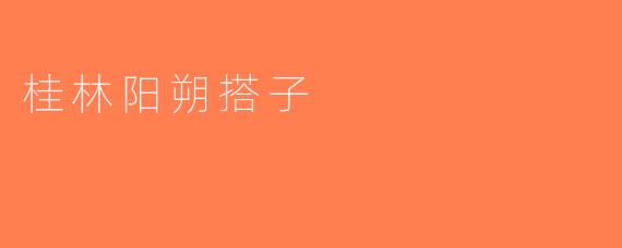 桂林阳朔搭子