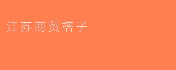 江苏商贸搭子