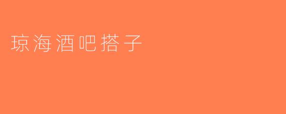 琼海酒吧搭子