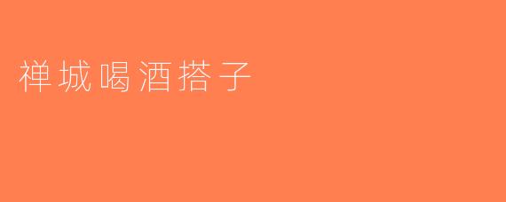 禅城喝酒搭子