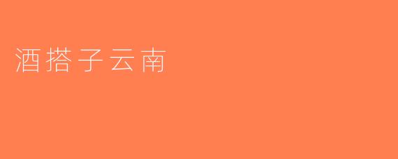 酒搭子云南