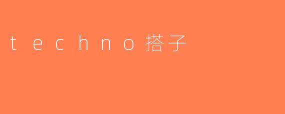 techno搭子