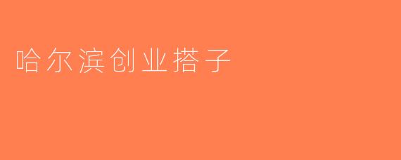 哈尔滨创业搭子