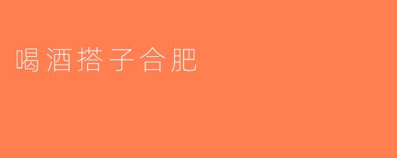 喝酒搭子合肥