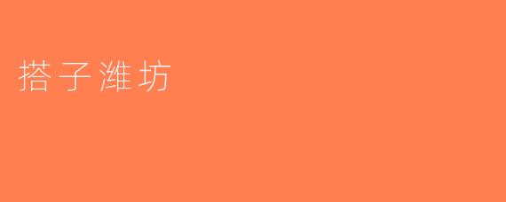 搭子潍坊