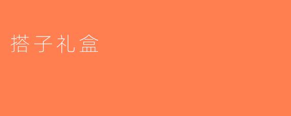 搭子礼盒