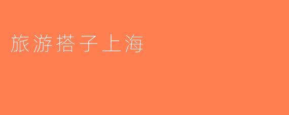 旅游搭子上海