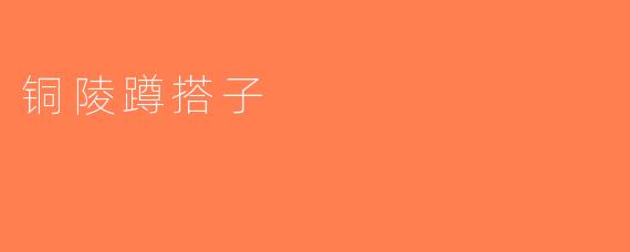 铜陵蹲搭子