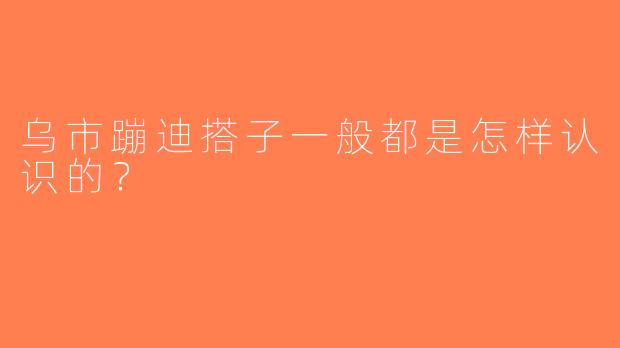 乌市蹦迪搭子一般都是怎样认识的？