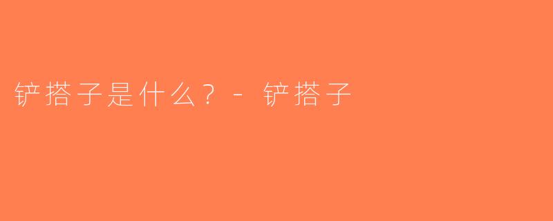 铲搭子是什么？-铲搭子