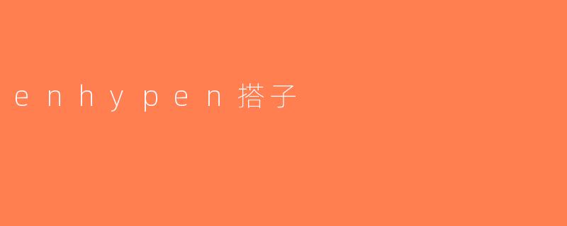 enhypen搭子