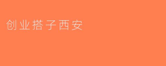 创业搭子西安