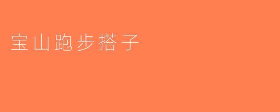 宝山跑步搭子