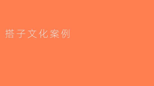 搭子文化案例