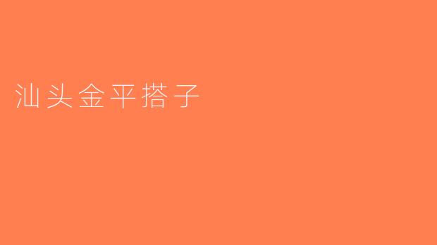 汕头金平搭子