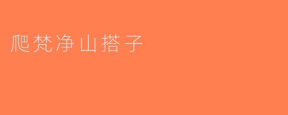 爬梵净山搭子
