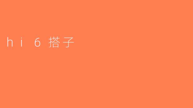hi6搭子