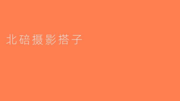 北碚摄影搭子