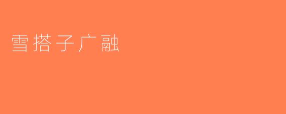 雪搭子广融