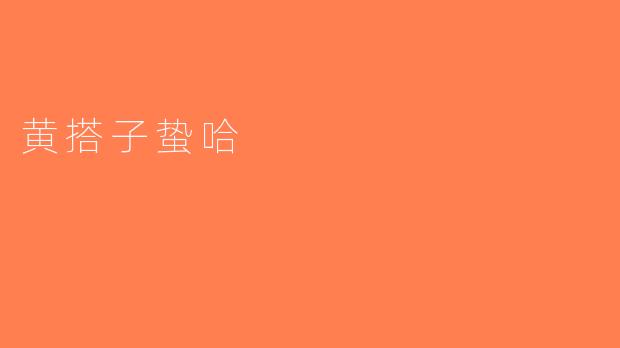 黄搭子蛰哈