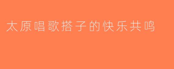 太原唱歌搭子的快乐共鸣