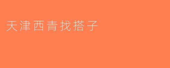 天津西青找搭子