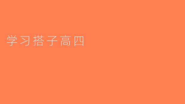 学习搭子高四