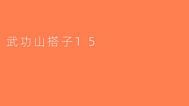 武功山搭子15