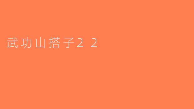 武功山搭子22