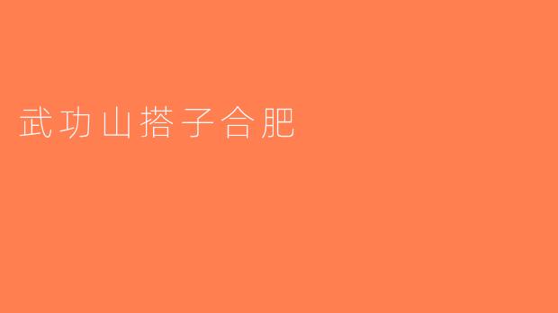 武功山搭子合肥