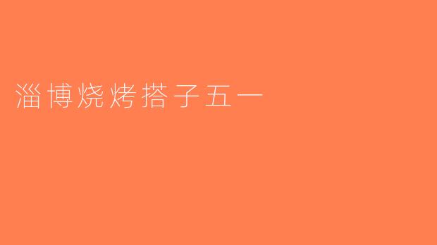 淄博烧烤搭子五一