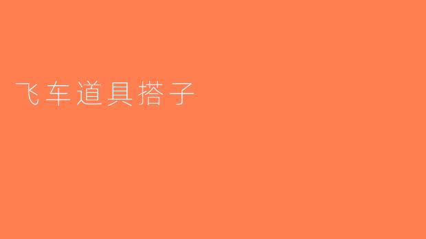 飞车道具搭子