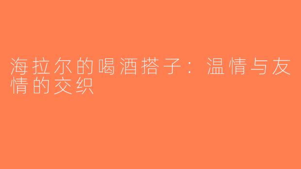 海拉尔的喝酒搭子：温情与友情的交织