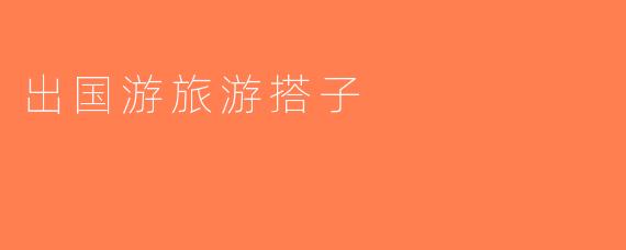 出国游旅游搭子