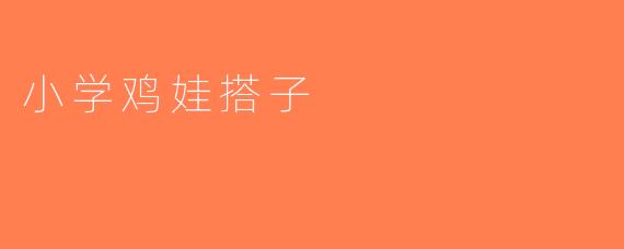 小学鸡娃搭子