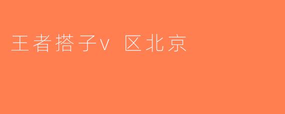 王者搭子v区北京