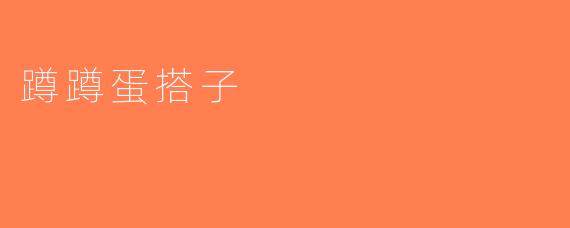 蹲蹲蛋搭子