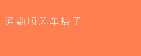 通勤顺风车搭子