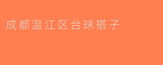 成都温江区台球搭子
