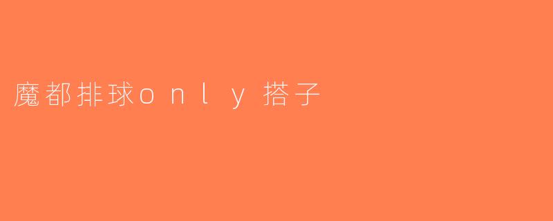 魔都排球only搭子